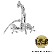 Shower mixer - Antique brass Finish