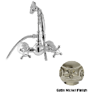 Shower mixer - Satin nickel Finish