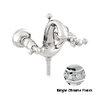 Bath shower set - Bright chrome Finish