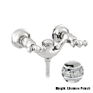 Shower mixer -  Bright chrome Finish