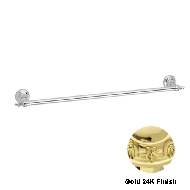 Towel rail 600mm - Gold 24K Finish