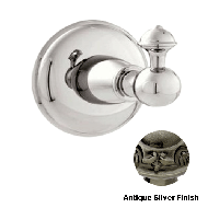 Robe hook - Antique silver Finish