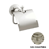 Toilet paper holder - Satin nickel Fini