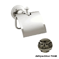 Toilet paper holder - Antique silver Fi