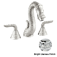 Three holes basin set -  Bright chrome 