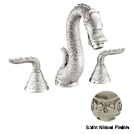 Three holes basin set -  Satin nickel F