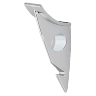 Streamline Modern Cloak Hook - Polished