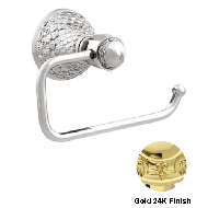 Toilet paper holder - Gold 24K Finish