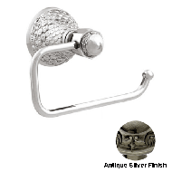 Toilet paper holder - Antique silver Fi