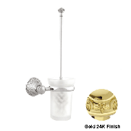 Toilet brush holder - Gold 24K Finish