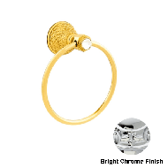 Towel ring diameter 165mm with Swarovsk