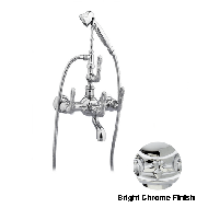 Bath shower set - Bright chrome Finish