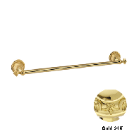 Towel rail 600mm - Gold 24K Finish