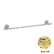 Towel rail 600mm - Gold 24K Finish