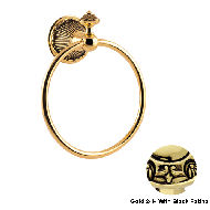 Towel ring diameter 165mm - Gold 24K wi