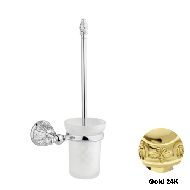 Toilet brush holder - Gold 24K Finish