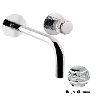 Single lever wall basin mixer with Swar