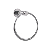Towel ring 160mm with decorated brass r