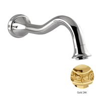 Wall spout - Gold 24K Finish