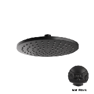 Shower head 200mm - Mat black Finish