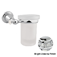 Wall toothbrush holder with quartz ston