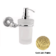 Wall soap dispenser with quartz stone -