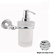 Wall soap dispenser with quartz stone -