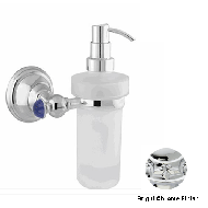 Wall soap dispenser with lapislazuli st