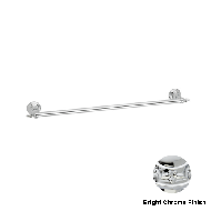 Towel rail 600mm - Bright chrome Finish