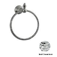 Towel ring diameter 165mm - Bright chro