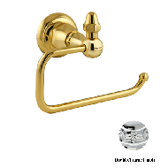 Toilet paper holder - Bright chrome Fin