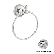 Towel ring diameter 165mm - Bright chro