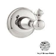 Robe hook - Bright chrome Finish