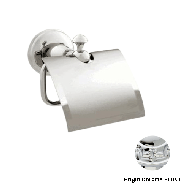 Toilet paper holder - Bright chrome Fin