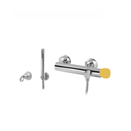 Single lever shower mixer without lever