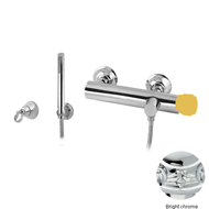 Single lever shower mixer without lever