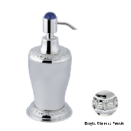 Soap dispenser with lapislazuli stone a