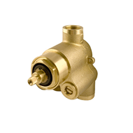 In wall thermostatic system valve