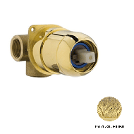 In wall monolever system - Gold 24K Fin