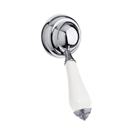 Handle kit for shower system with white