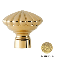 Knob for shower system - Gold 24K Finis