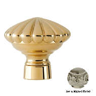 Knob for shower system - Satin nickel F