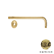 Wall shower arm 1/2" - Antique brass Fi