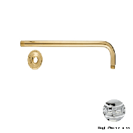 Wall shower arm 1/2" - Bright chrome Fi