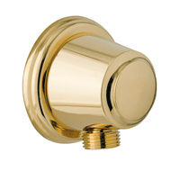 Wall water punch connector 1/2" -  Gold