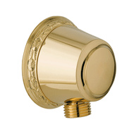 Wall water punch connector 1/2" - Gold 