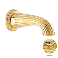 Wall spout - Gold 24K Finish