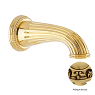 Wall spout - Antique brass Finish