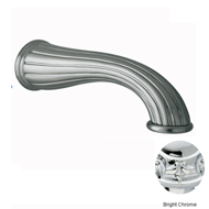 Wall spout - Bright chrome Finish