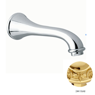 Wall spout - Gold 24K Finish